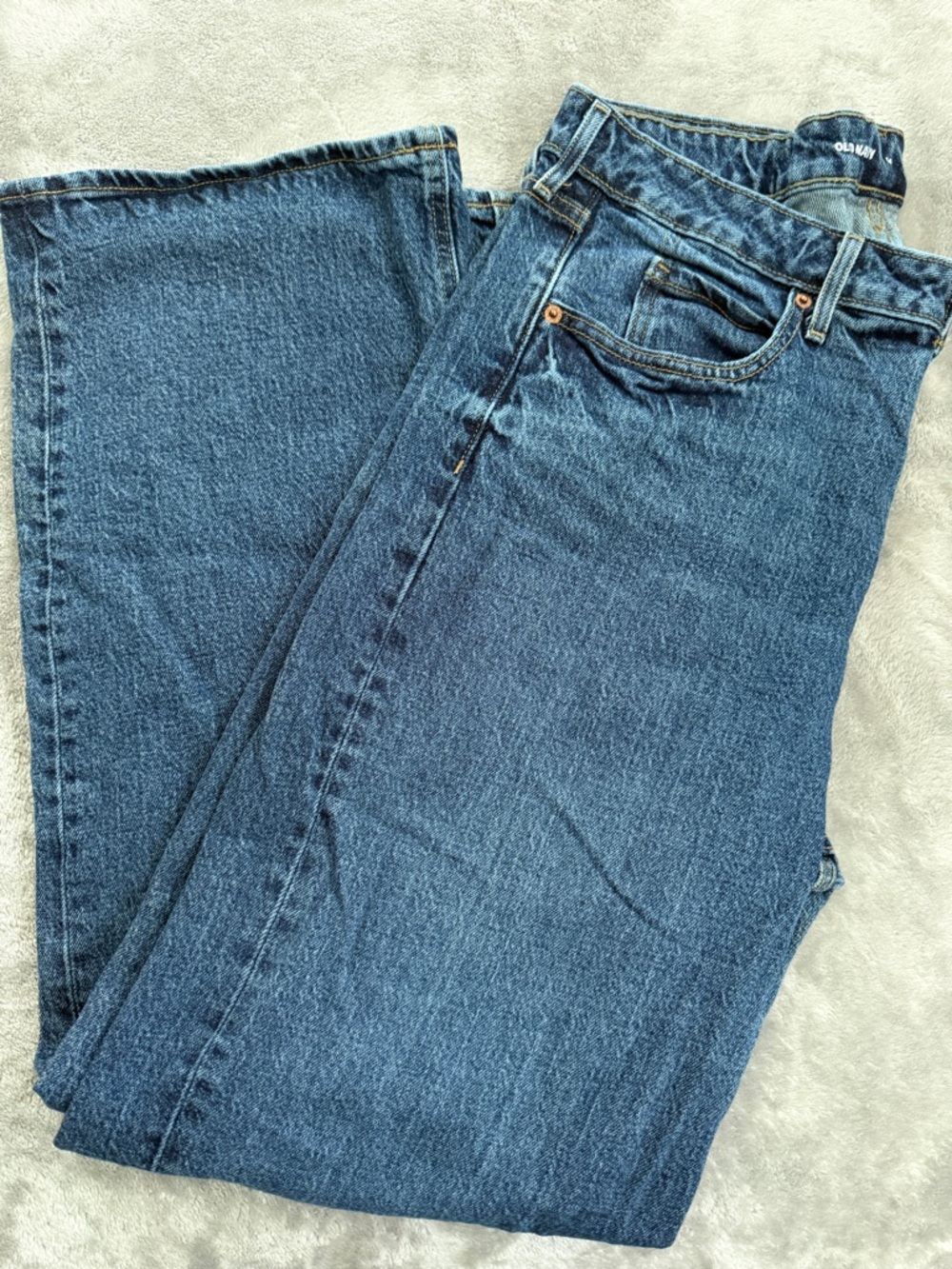 Old Navy Extra High-Rise Sky-Hi Wide Leg - Picture 6 of 6